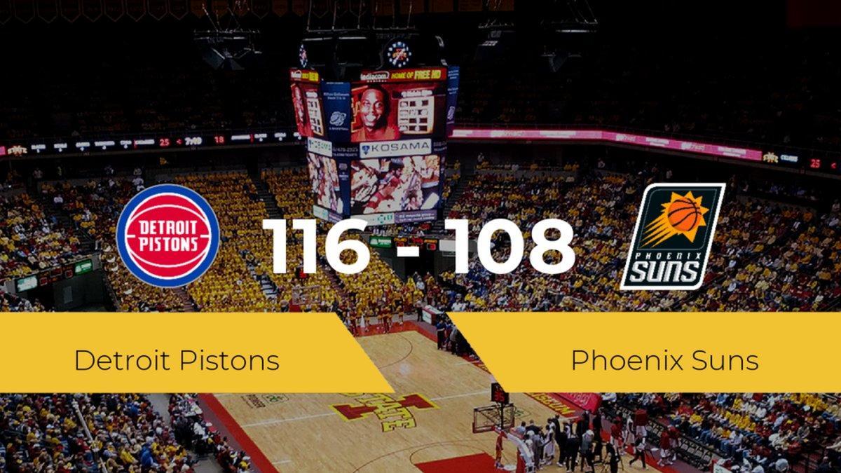 Sencillez Derribar Masacre Detroit Pistons - Phoenix Suns: Resultado, resumen y estadísticas en  directo del partido de la NBA