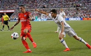 Enzo Zidane debutó con el primer equipo ante el PSG esta pretemporada Enzo Zidane debutó con el primer equipo ante el PSG esta pretemporada