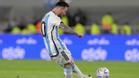 Messi marcó un golazo de falta directa ante Panamá