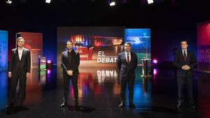 Los tres candidatos, en TV3 Los tres candidatos, en TV3