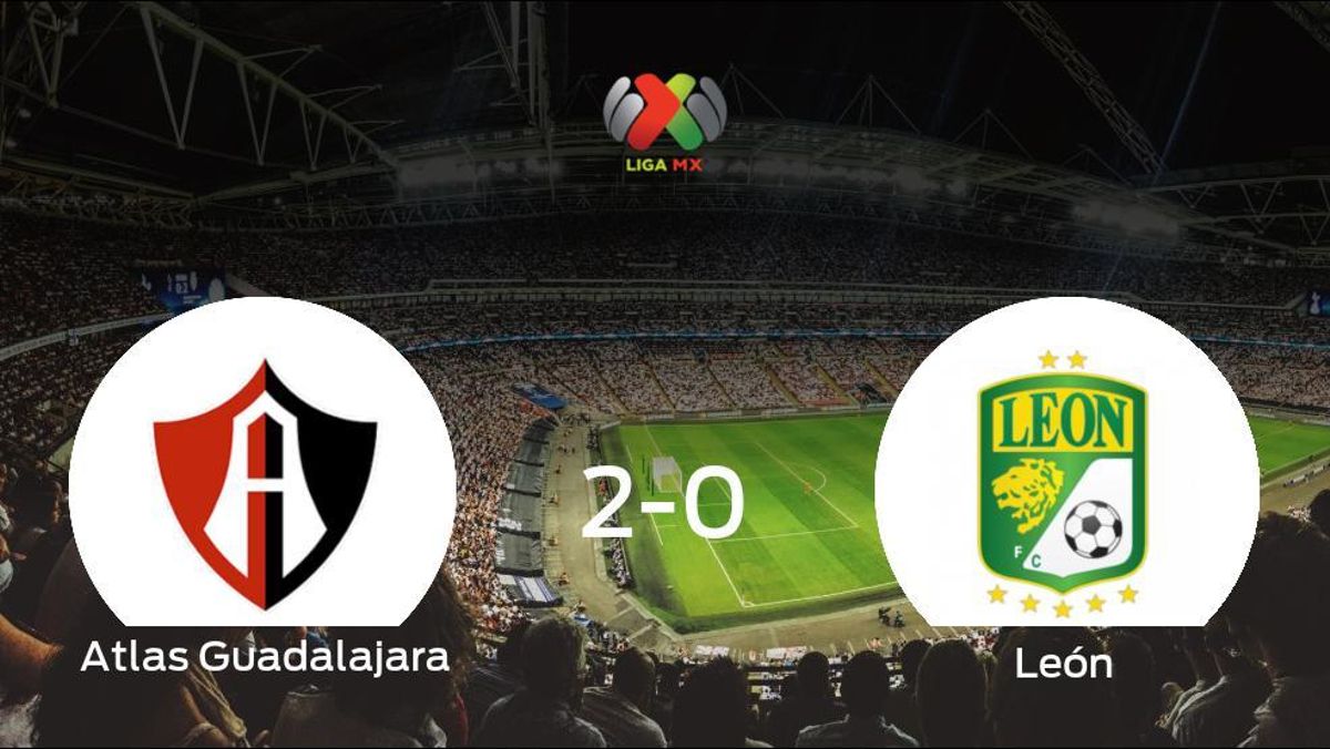 El Atlas Guadalajara consigue la victoria en casa frente al León (2-0) El Atlas Guadalajara consigue la victoria en casa frente al León (2-0)