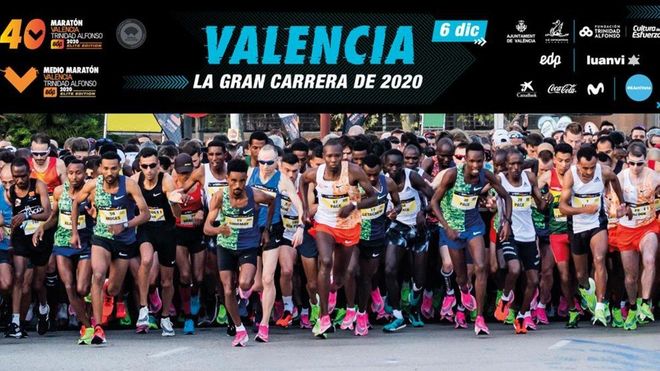 Imagen de archivo del Maratón Valencia Imagen de archivo del Maratón Valencia