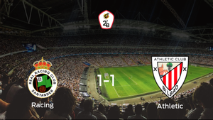 El Racing de Santander y el Bilbao Ath. firman tablas en los Campos de Sport de El Sardinero (1-1) El Racing de Santander y el Bilbao Ath. firman tablas en los Campos de Sport de El Sardinero (1-1)