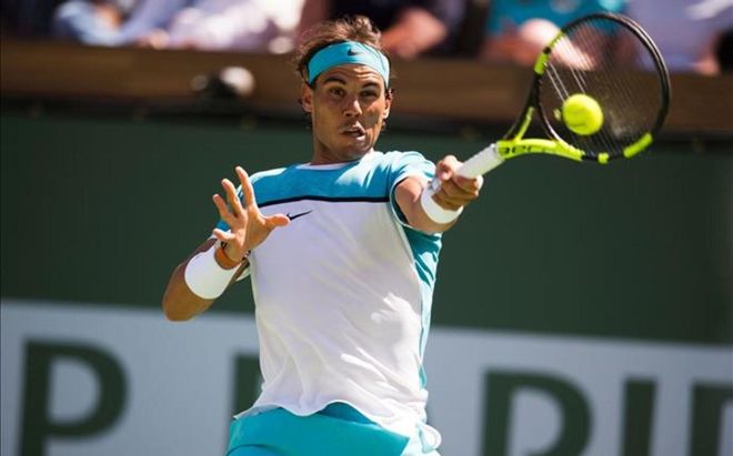 Rafa Nadal se defendió con uñas y dientes en la semifinal Rafa Nadal se defendió con uñas y dientes en la semifinal