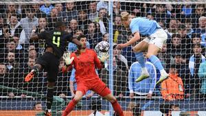 Manchester City - Real Madrid: Courtois fue una pesadilla para Haaland