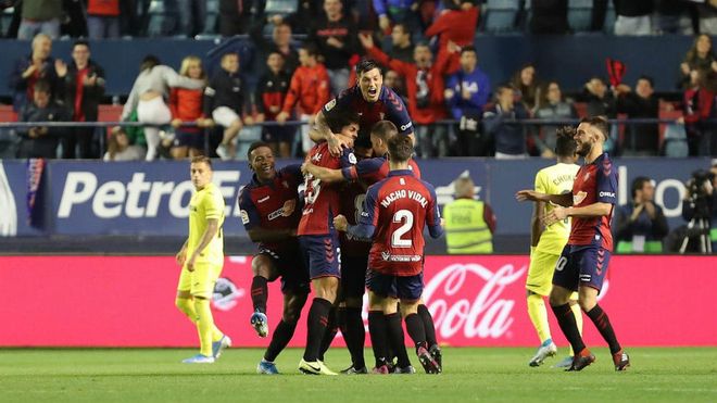 La reciente victoria del Osasuna sobre el Villarreal lo ha ayudado a alejarse del descenso La reciente victoria del Osasuna sobre el Villarreal lo ha ayudado a alejarse del descenso