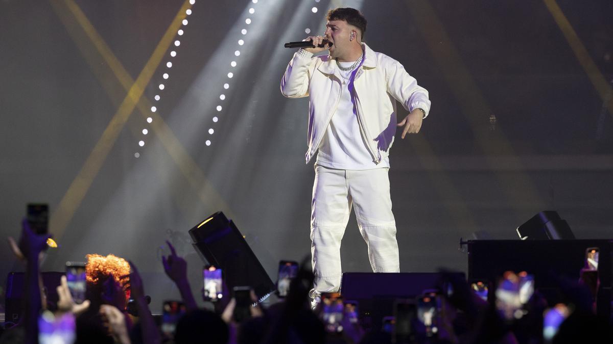 Concierto de Quevedo en el Gran Canaria Arena, primera parada de su