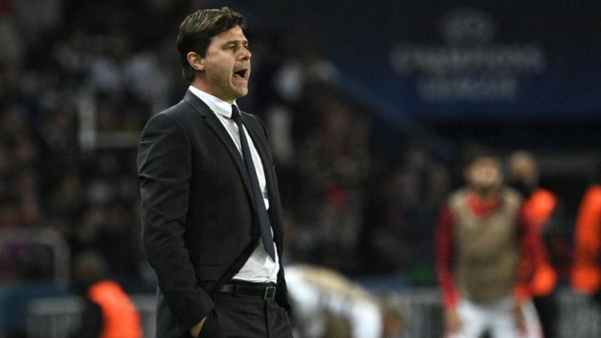 Mauricio Pochettino en un encuentro como técnico del PSG Mauricio Pochettino en un encuentro como técnico del PSG
