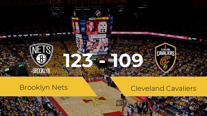 Victoria de Brooklyn Nets ante Cleveland Cavaliers por 123-109 Victoria de Brooklyn Nets ante Cleveland Cavaliers por 123-109