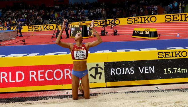 Las estrellas del Mundial de Atletismo: Yulimar Rojas
