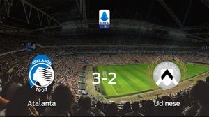 Victoria del Atalanta por 3-2 ante el Udinese Victoria del Atalanta por 3-2 ante el Udinese