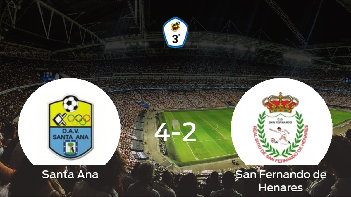 4-2: El Santa Ana se impone al San Fernando de Henares en casa
