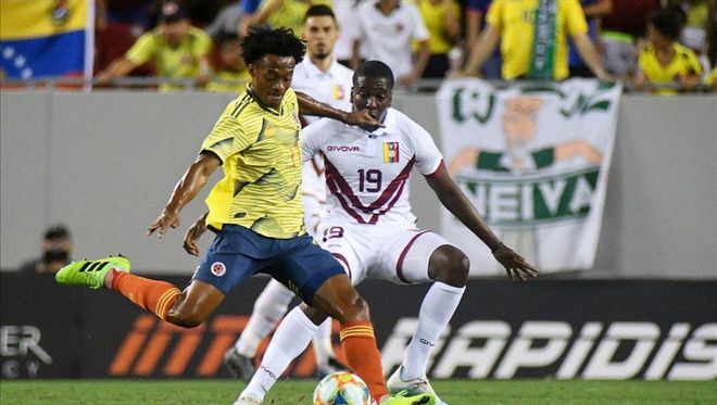 Venezuela no se dejó e igualó con Colombia Venezuela no se dejó e igualó con Colombia