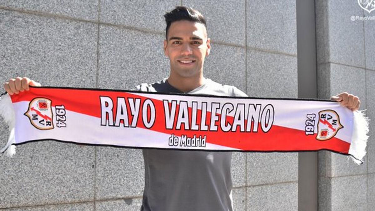 Radamel Falcao ya está en Madrid Radamel Falcao ya está en Madrid