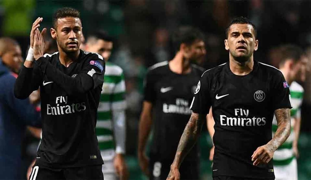 Dani Alves tomó partido a favor de Neymar Dani Alves tomó partido a favor de Neymar
