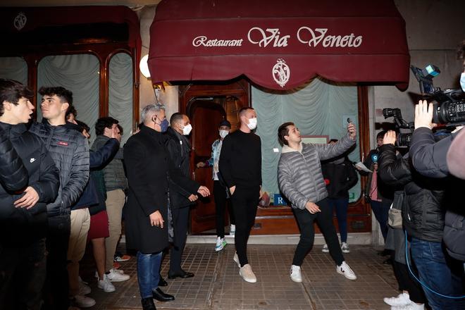 Los jugadores del Barça acudieron a una cena de conjura, y para celebrar el Kopa de Pedri