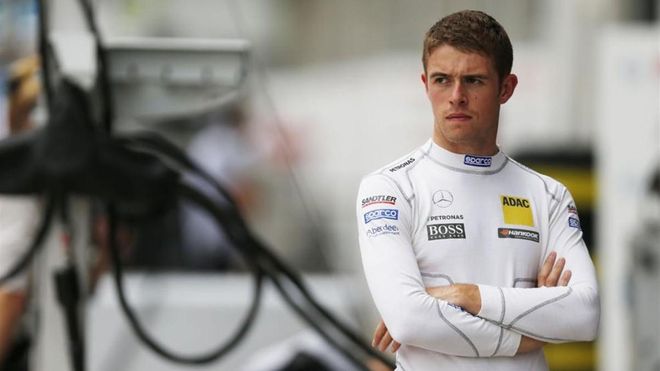 Paul Di Resta en los instantes previos a una carrera Paul Di Resta en los instantes previos a una carrera