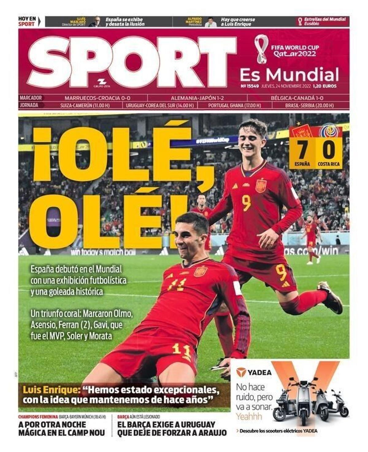 Fotos Las Portadas De La Prensa Deportiva De Hoy fotos-las-portadas-de-la-prensa-deportiva-de-hoy