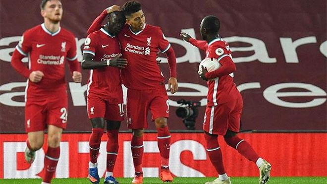 Robertson, tras anotar un gol para el Liverpool Robertson, tras anotar un gol para el Liverpool