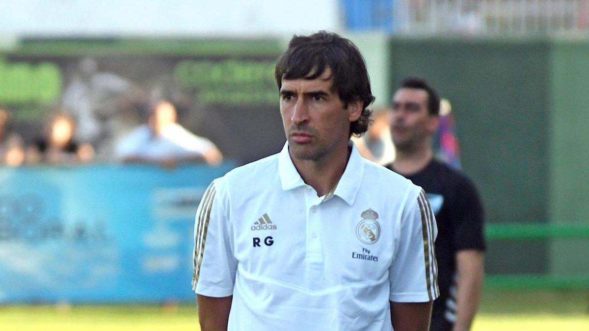 Raúl González, actual técnico del Real Madrid Castilla