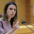 Irene Montero este martes en el Senado.
