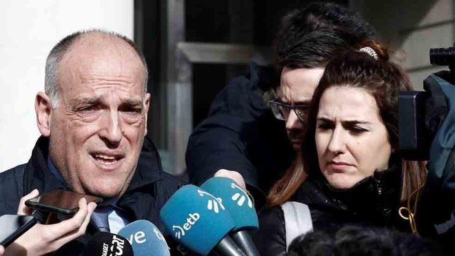 Javier Tebas reaccionó a la sanción al City Javier Tebas reaccionó a la sanción al City