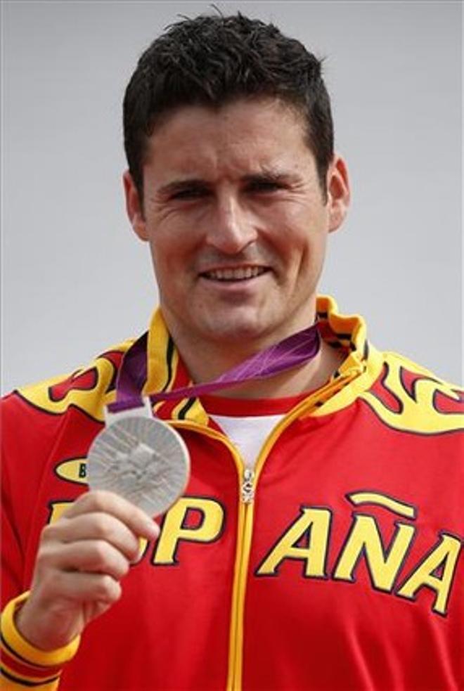 David Cal, plata en C-1 1.000 metros