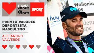 Alejandro Valverde, Premio Valores Deportista Masculino