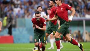 El doblete de Bruno Fernandes ha conducido a Portugal hacia la próxima fase de la Copa del Mundo