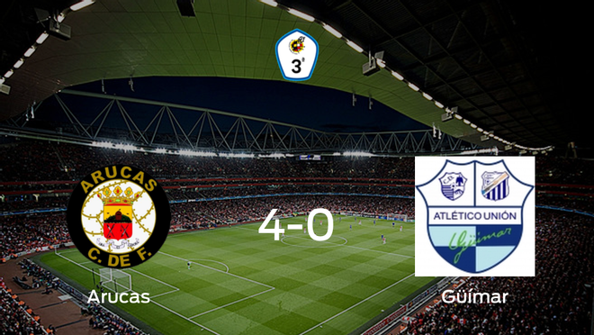 Tres puntos para el casillero del Arucas tras golear al Güímar (4-0) Tres puntos para el casillero del Arucas tras golear al Güímar (4-0)