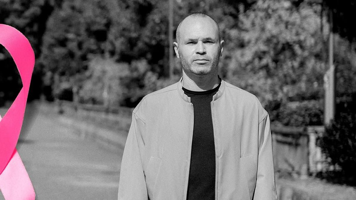 Andrés Iniesta está implicado en la lucha contra el cáncer de mama Andrés Iniesta está implicado en la lucha contra el cáncer de mama