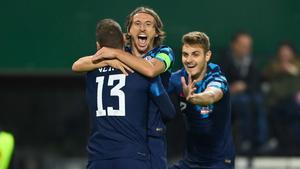 Austria - Croacia | El gol de Modric