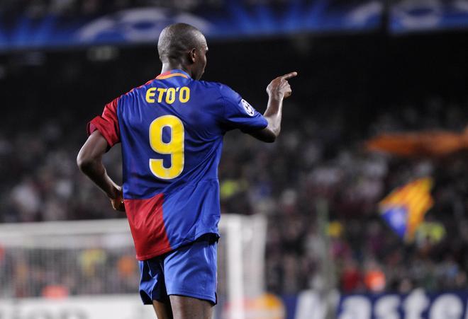 Samuel Etoo (04/05-08/09) ha pasado a la historia reciente del Barça como el león indomable, el delantero que no se rendía nunca