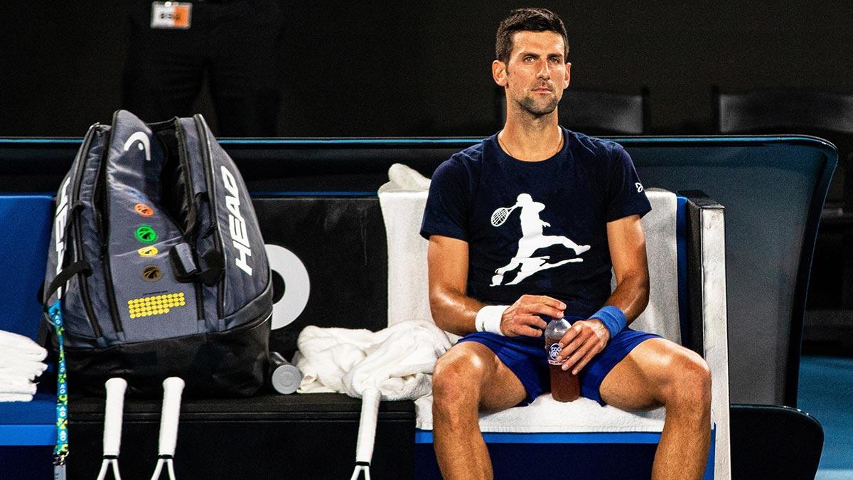 Djokovic continúa con su preparación para el Open de Australia
