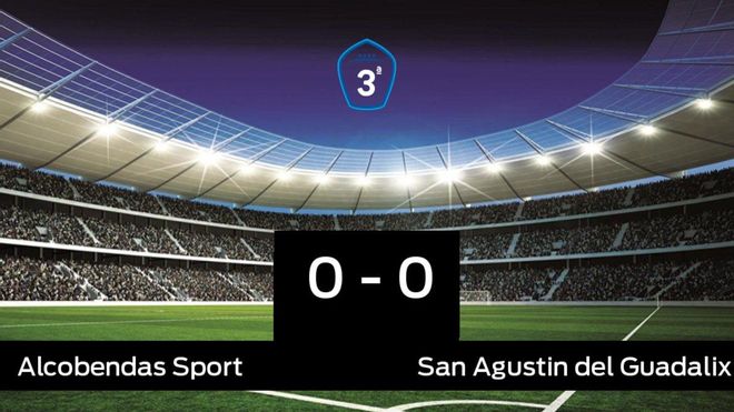 El San Agustin del Guadalix saca un punto al Alcobendas Sport a domicilio 0-0 El San Agustin del Guadalix saca un punto al Alcobendas Sport a domicilio 0-0