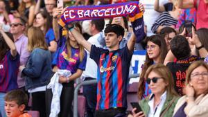 La afición del FC Barcelona ha vuelto a celebrar victorias