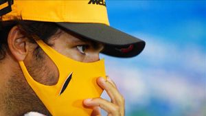 Sainz superó una vez más a Norris en la qualy. Sainz superó una vez más a Norris en la qualy.