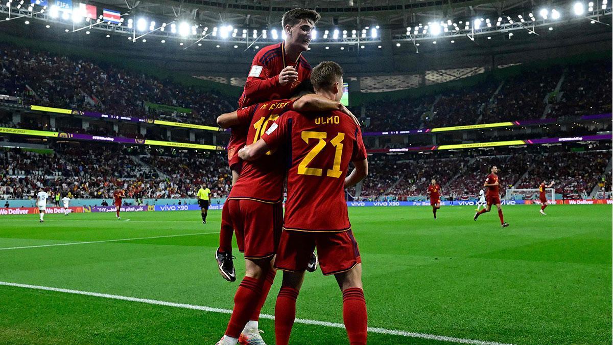 Resumen, goles y highlights del España 7 -  0 Costa Rica de la fase de grupos del Mundial