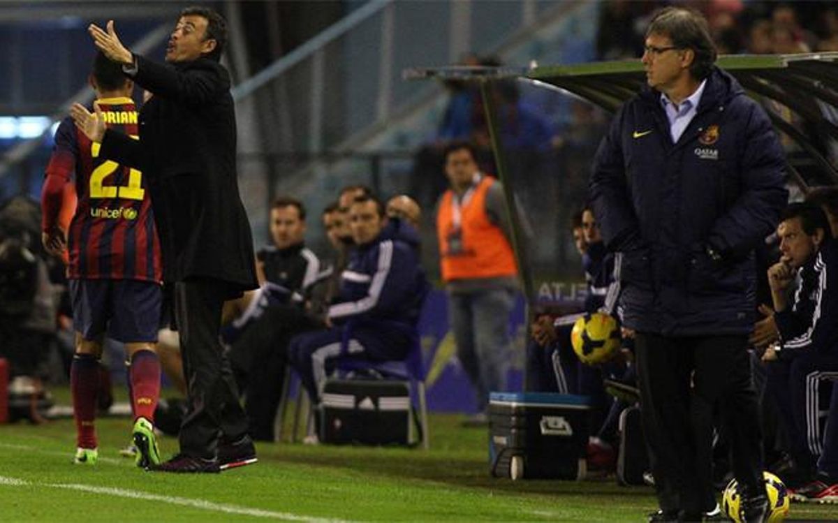 Los números del Tata Martino eran mejores que los de Luis Enrique a estas alturas Los números del Tata Martino eran mejores que los de Luis Enrique a estas alturas
