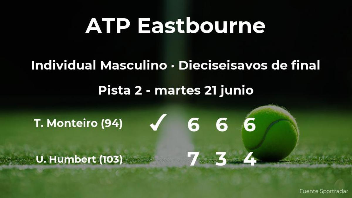 Sorpresa en el torneo ATP 250 de Eastbourne: el tenista Thiago Monteiro logra clasificarse para los octavos de final