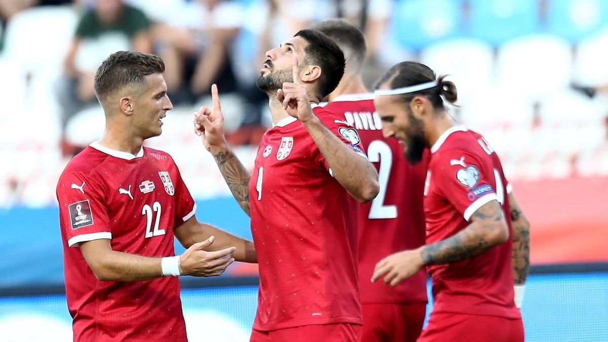Aleksandar Mitrovic, de Serbia, máximo goleador de la clasificación europea Aleksandar Mitrovic, de Serbia, máximo goleador de la clasificación europea