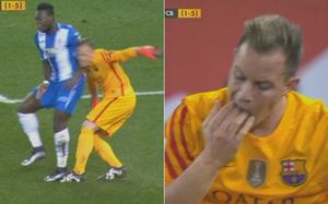 Caicedo agredió a Ter Stegen Caicedo agredió a Ter Stegen