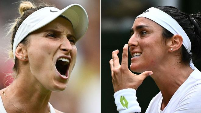 Jabeur y Vondrousova persiguen en Wimbledon la ansiada gloria