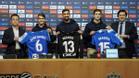 Presentación de Suárez, Pacheco y Gragera, nuevos fichajes del Espanyol