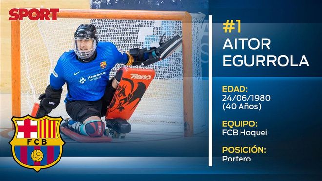 Aitor Egurrola (FC Barcelona hoquei) Aitor Egurrola (FC Barcelona hoquei)