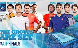 Se han sorteado los grupos de competición de las Finales ATP de Londres Se han sorteado los grupos de competición de las Finales ATP de Londres