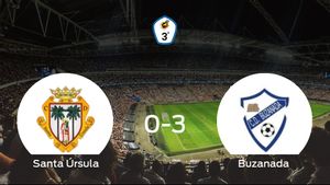 El Buzanada se lleva los tres puntos a casa tras golear al Santa Úrsula (0-3) El Buzanada se lleva los tres puntos a casa tras golear al Santa Úrsula (0-3)