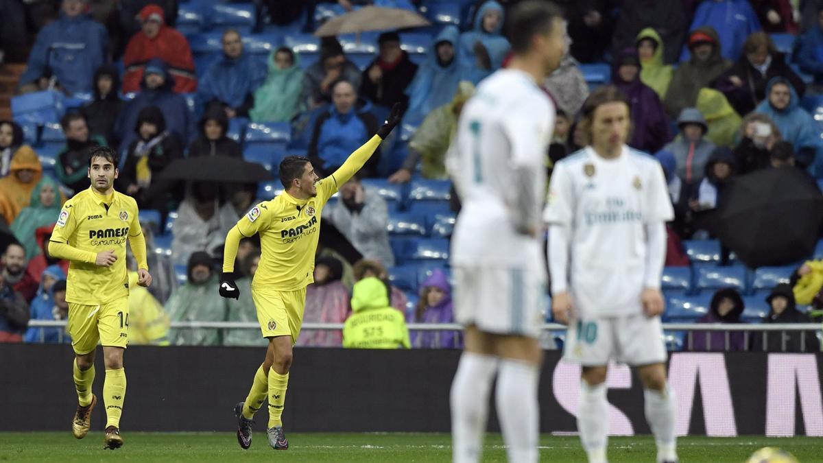 Un gol de Fornals permitió que el Villarreal ganara por única vez en el Bernabéu