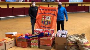 La PB Albense fue una de las peñas de Castilla y León que ayudó el Banco de Alimentos durante el confinamiento La PB Albense fue una de las peñas de Castilla y León que ayudó el Banco de Alimentos durante el confinamiento