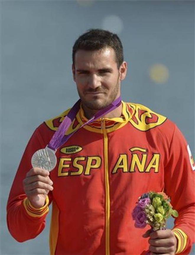 Saúl Craviotto logró la medalla de plata